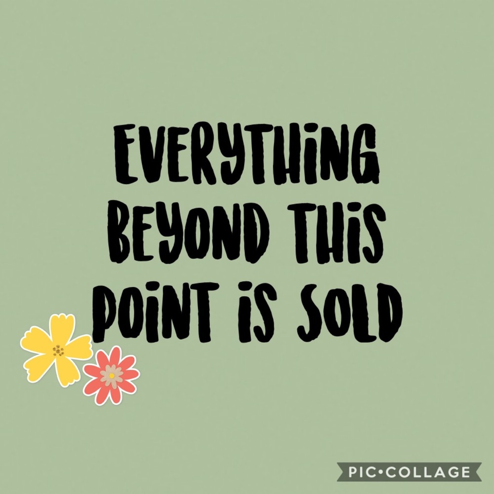 SOLD MERCH